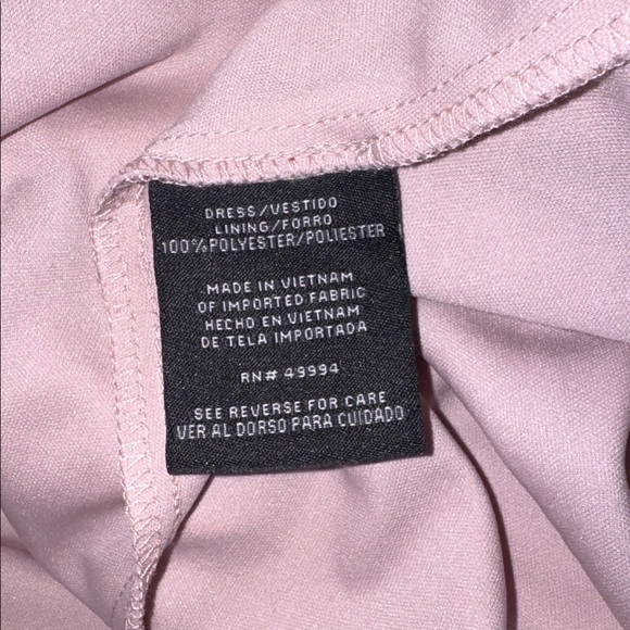 R & M Richards Women's Floral-Print Halter Gown Pink Green 14 New Cocktail Dress - Picture 7 of 7